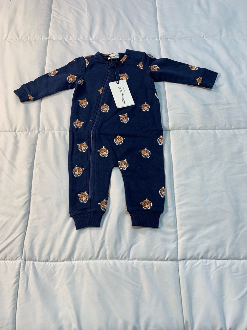New miles the label onesie size 6M